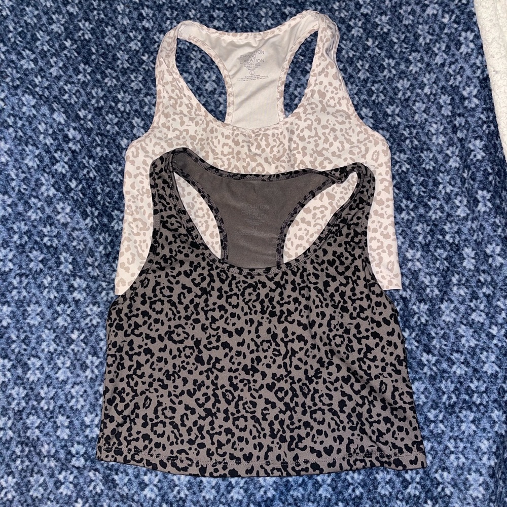 Evolution and Creation Razor Back Tank Tops
